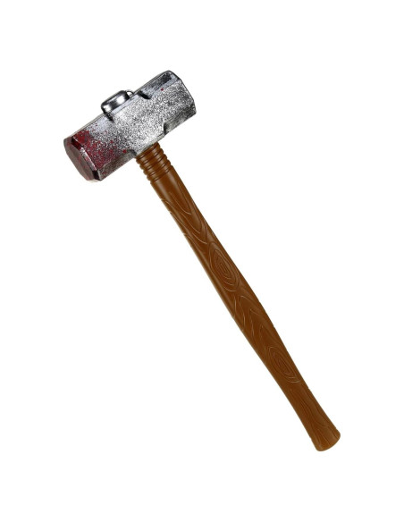 Martillo de plástico BinaryABC para disfraz de Halloween Martillo de plástico BinaryABC para disfraz de Halloween