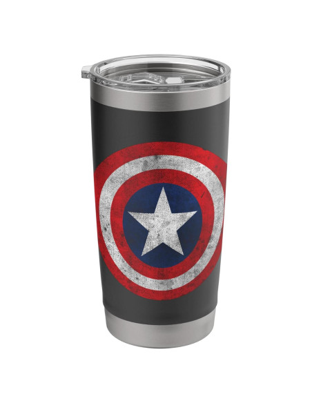 Taza Aislada Acero Inoxidable Marvel Capitán América 591 ml Taza Aislada Acero Inoxidable Marvel Capitán América 591 ml