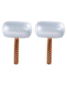 Martillos Inflables Beistle 2 Piezas 45.72 cm Fiesta Héroes