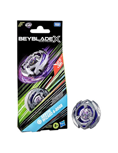 Beyblade X Arrow Wizard 4-80GB Top Resistencia Hasbro