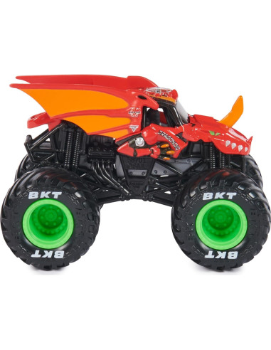 Camión Monstruo Metal Fundido Monster Jam Dragonoid 1:64