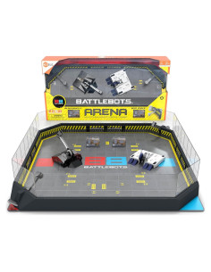 HEXBUG BattleBots Arena Bite Force y Blacksmith - Juguete RC 20 Piezas