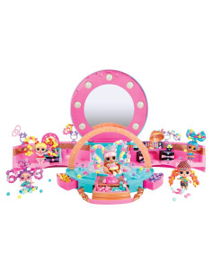 Juego de salón de cuentas para el cabello LOL Surprise - 100 cuentas, muñeca y más