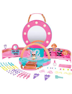 Juego de salón de cuentas para el cabello LOL Surprise - 100 cuentas, muñeca y más 2