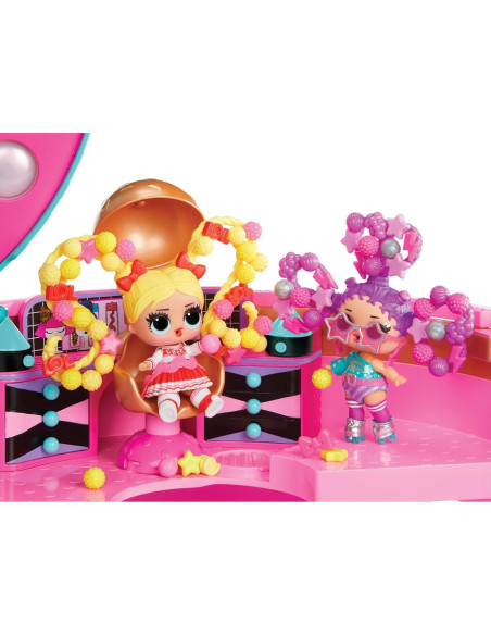 Juego de salón de cuentas para el cabello LOL Surprise - 100 cuentas, muñeca y más Juego de salón de cuentas para el cabello LOL Surprise - 100 cuentas, muñeca y más