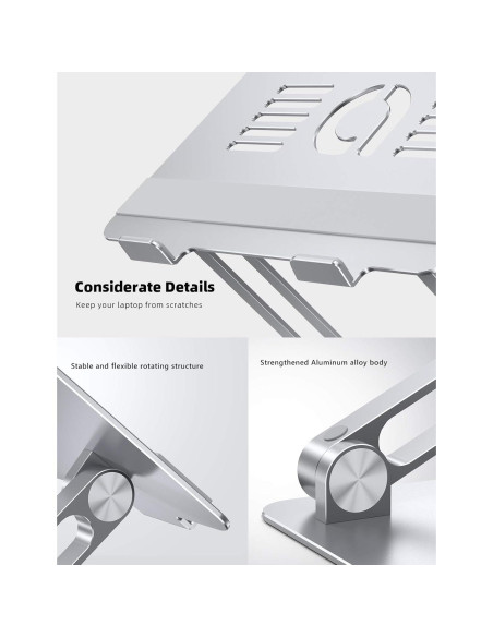 Soporte Ajustable Lamicall para Laptop 10-17.3" Ergonómico Soporte Ajustable Lamicall para Laptop 10-17.3" Ergonómico