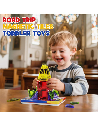 Mini Azulejos Magnéticos WMXDU 26 Piezas para Niños 3+ Años