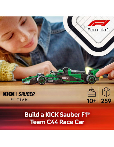 LEGO Speed Champions KICK Sauber F1 Team C44 - Juguete 259 Piezas