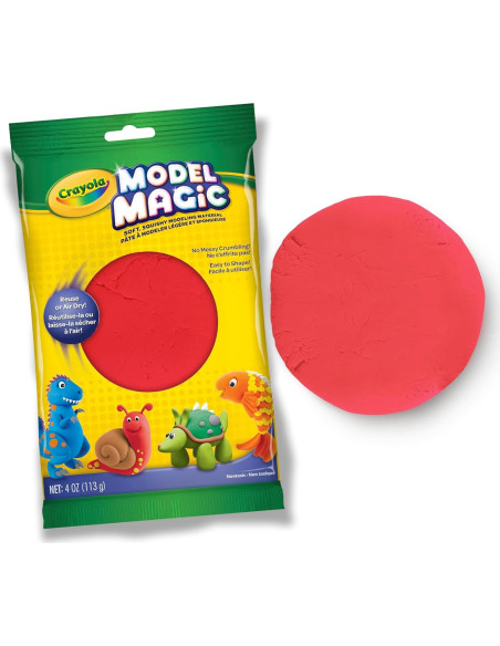 Crayola Model Magic 113.4 g Rojo - Arcilla de Modelado Creativo Crayola Model Magic 113.4 g Rojo - Arcilla de Modelado Creativo