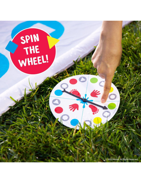 Juego Inflable de Agua Twister Jr. Splash Hasbro 120 cm Juego Inflable de Agua Twister Jr. Splash Hasbro 120 cm