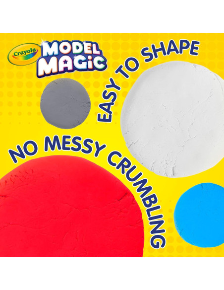 Crayola Model Magic 113.4 g Rojo - Arcilla de Modelado Creativo Crayola Model Magic 113.4 g Rojo - Arcilla de Modelado Creativo