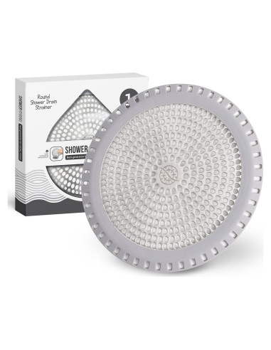Protector de Drenaje de Ducha TUB RING ShowerRing Gris