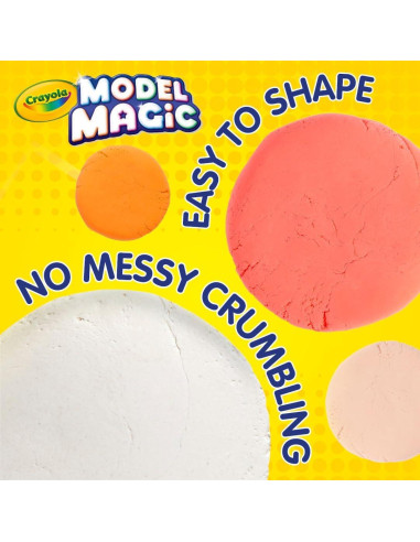 Crayola Model Magic Naturals 4 Paquetes 907g Arcilla No Tóxica