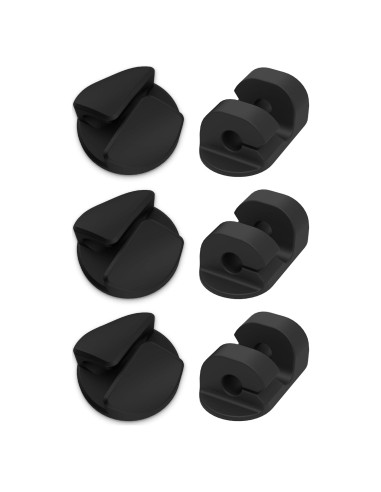 Organizador de Cables Scosche CMAA2R-6PKRP 6 Clips Adhesivos