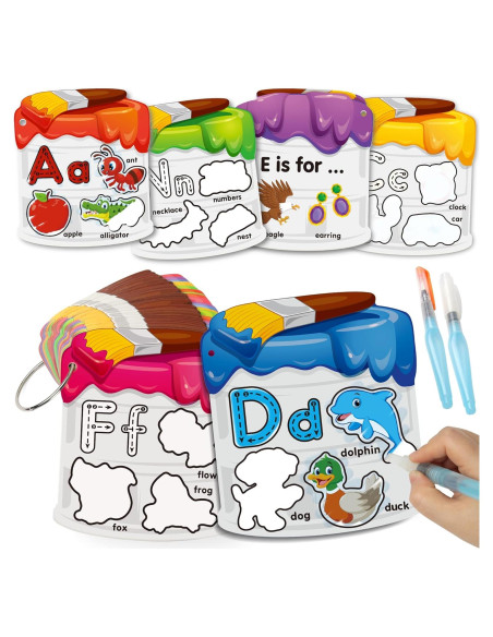 Tarjetas de Pintura con Agua Coogam para Aprender el Alfabeto Tarjetas de Pintura con Agua Coogam para Aprender el Alfabeto