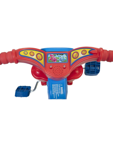 Triciclo Propulsado por Pedales Blues Clues 10" para Niños Triciclo Propulsado por Pedales Blues Clues 10" para Niños