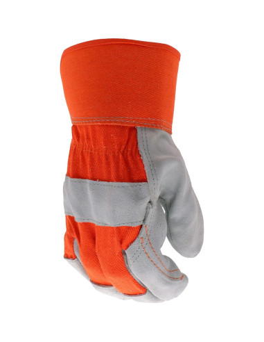 Guantes de Trabajo BOSS Guard Hombre Palma Cuero Doble XL