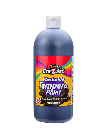 Pintura Tempera Lavable Cra-Z-Art 6 Colores 192oz Total Pintura Tempera Lavable Cra-Z-Art 6 Colores 192oz Total