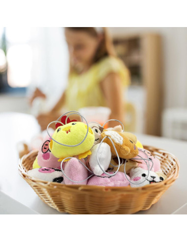 Juego de 40 Juguetes de Peluche Mini Animales de Granja