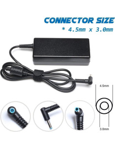 Cargador de Laptop 65W HP Pavilion x360 19.5V 3.33A 2