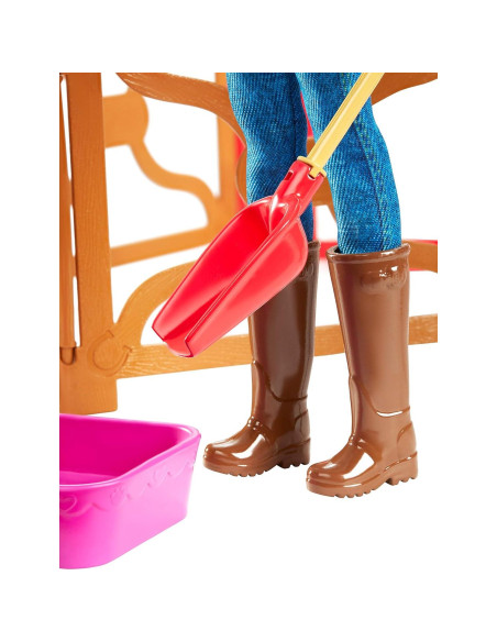 Juego de Granja Dulce Barbie con Muñecas Ken y Barbie 1.55kg Juego de Granja Dulce Barbie con Muñecas Ken y Barbie 1.55kg