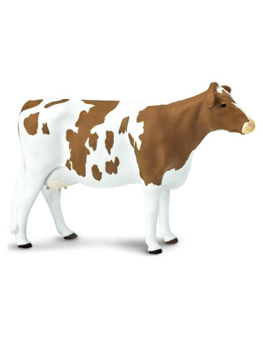 Figura de Vaca Ayrshire Safari Ltd. 13.34 cm Juguete Educativo