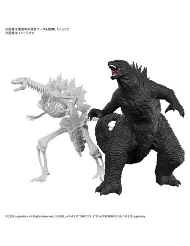 Kit de Modelo Godzilla 2024 Bandai Hobby 25.4x17.8x22.9 cm