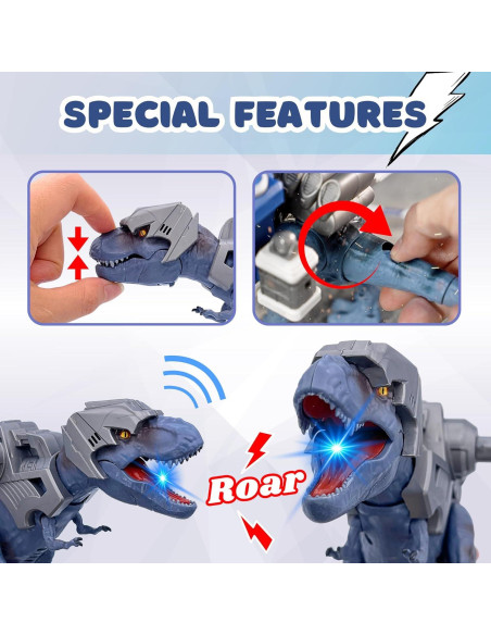 Set de Juguetes de Dinosaurio PlenPLAY T-Rex 28 cm Militar Set de Juguetes de Dinosaurio PlenPLAY T-Rex 28 cm Militar