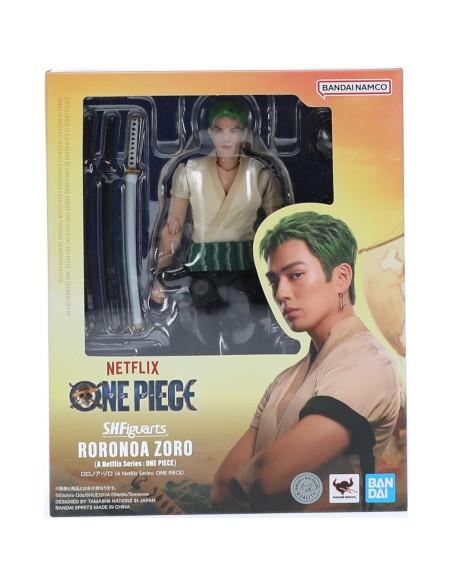 Figura de acción Roronoa Zoro S.H.Figuarts Bandai 14.5 cm Figura de acción Roronoa Zoro S.H.Figuarts Bandai 14.5 cm