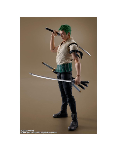 Figura de acción Roronoa Zoro S.H.Figuarts Bandai 14.5 cm Figura de acción Roronoa Zoro S.H.Figuarts Bandai 14.5 cm