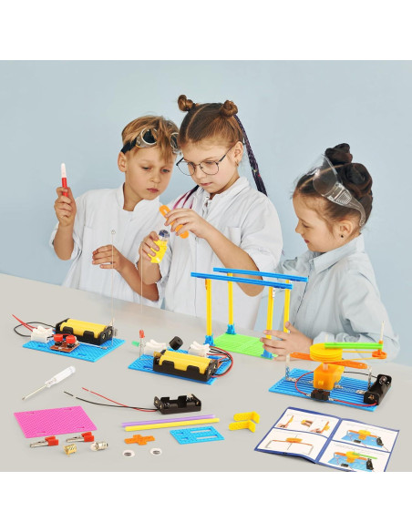 Kit de Ciencia STEM BeAndge para Niños 6-12 Años - 5 Proyectos Kit de Ciencia STEM BeAndge para Niños 6-12 Años - 5 Proyectos