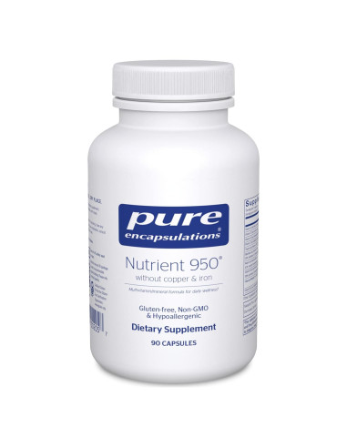 Suplemento Multivitamínico Hipoalergénico Pure Encapsulations 90 Cápsulas