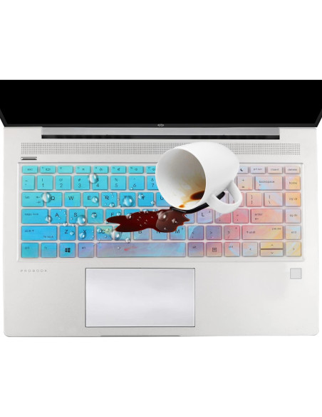 Cubierta de Teclado Colorida MUBUY-GOL 14" HP ProBook 440 G5 G6 Cubierta de Teclado Colorida MUBUY-GOL 14" HP ProBook 440 G5 G6