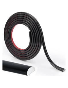 Moldura Autoadhesiva LONGKING 3.05m Negra para Azulejos