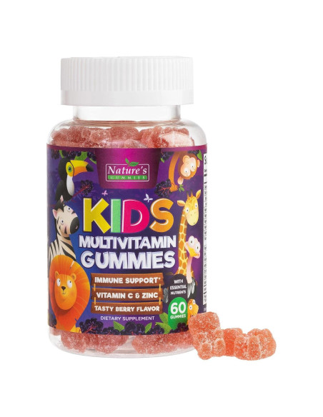 Multivitamina Gominolas Niños Nature's Nutrition 60 Unidades Multivitamina Gominolas Niños Nature's Nutrition 60 Unidades