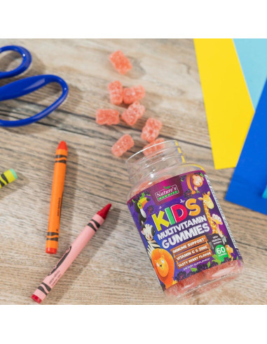 Multivitamina Gominolas Niños Nature's Nutrition 60 Unidades