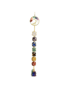 Árbol de la Vida 7 Chakras Anjiucc Hecho a Mano 27.9 cm