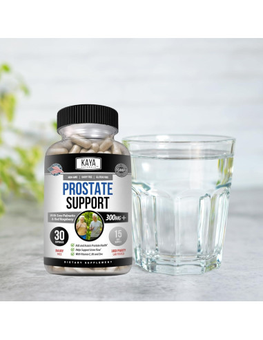 Suplemento Prostático Kaya Naturals 30 Cápsulas Saw Palmetto