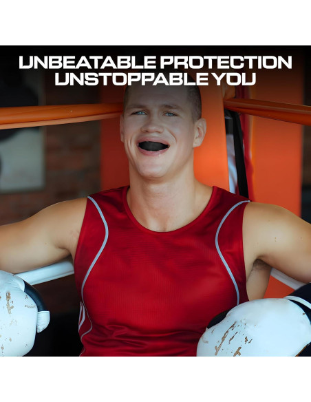Protector Bucal Deportivo BSF IMPEX Negro para Boxeo y MMA Protector Bucal Deportivo BSF IMPEX Negro para Boxeo y MMA