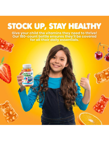 Gominolas Multivitamínicas para Niños Dr. Moritz 60 Unidades