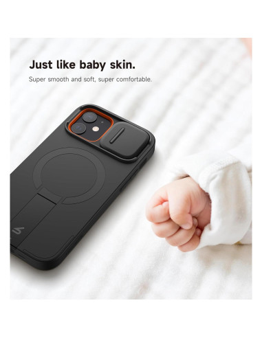 Funda SURITCH para iPhone 12/12 Pro con Soporte y Cubierta Magnética