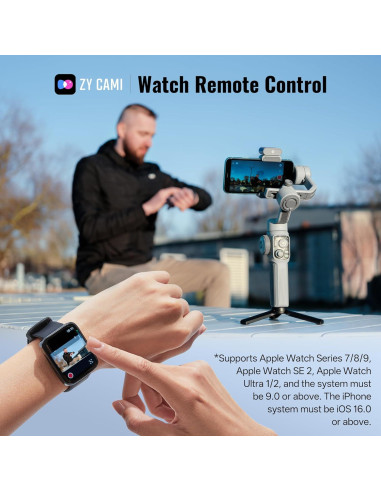 Estabilizador Gimbal ZHIYUN Smooth 5E Combo para Smartphone 300g