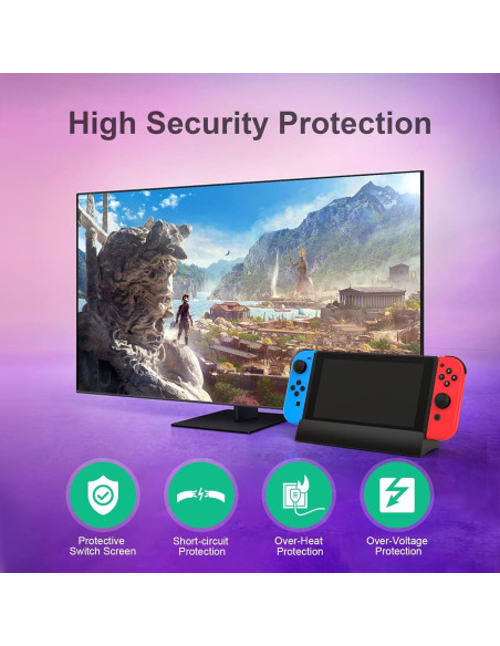 Estación de Acoplamiento RuntoGOL para Switch 4K HDMI Estación de Acoplamiento RuntoGOL para Switch 4K HDMI