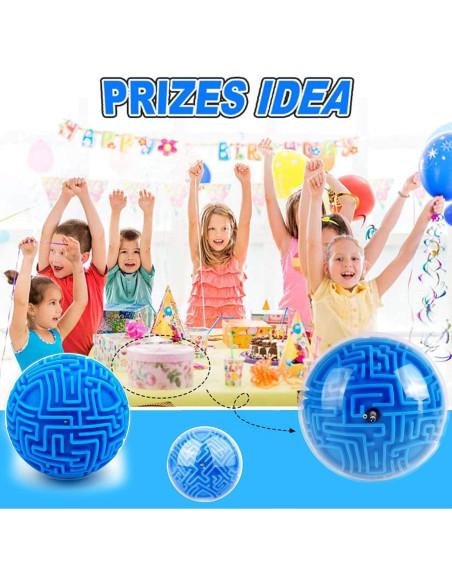 Rompecabezas 3D Laberinto YongnKids Azul - Juego Mental para Niños y Adultos Rompecabezas 3D Laberinto YongnKids Azul - Juego Mental para Niños y Adultos