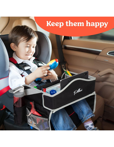 Bandeja de Viaje PILLANI para Niños - Organizador Auto 2 Piezas Bandeja de Viaje PILLANI para Niños - Organizador Auto 2 Piezas