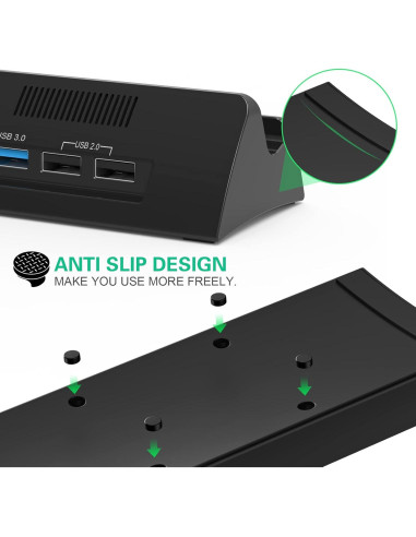 Estación de Acoplamiento RuntoGOL para Switch 4K HDMI