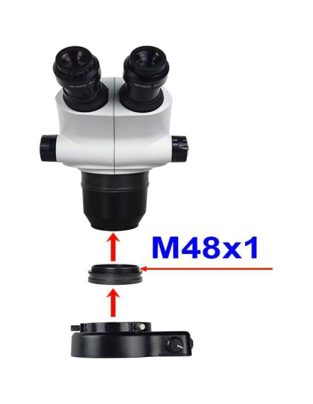 Luz de Anillo LED Gringoo 64 LED Ajustable para Microscopio Luz de Anillo LED Gringoo 64 LED Ajustable para Microscopio