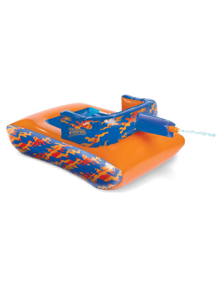 Flotador Inflable NERF Super Soaker Megaforce con Lanzador Flotador Inflable NERF Super Soaker Megaforce con Lanzador