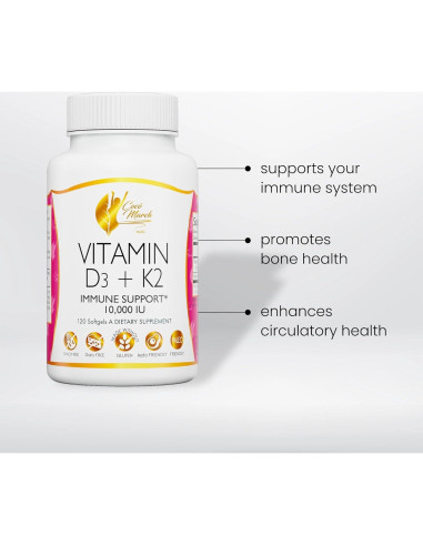 Cocó March N.M.D Vitamina D3+K2 10,000 UI 250 mcg 180 mcg