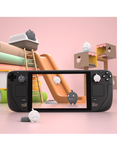 Tapas de Agarre para Pulgares PlayVital Gatito Bonito
